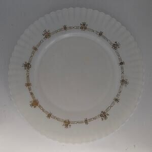 MacBeth Evans Cremax Regency Petalware - 8 Inch Salad Plate - Set of 2